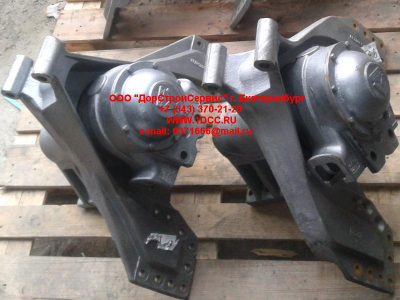 Ось балансира в сборе (нового образца NS-07, 2 стремянки) H HOWO (ХОВО) AZ9725520210 фото 1 Великий Новгород