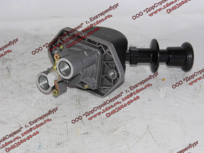 Кран стояночного тормоза DF 2 выхода DONG FENG (ДОНГ ФЕНГ) 3517010-C0100 для самосвала фото 1 Великий Новгород