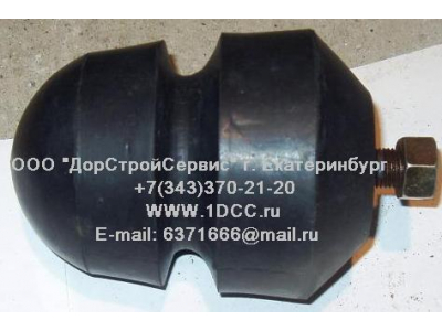 Отбойник рессоры передней круглый с болтом H2/H3 HOWO (ХОВО) WG9725521210 фото 1 Великий Новгород