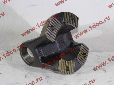 Фланец карданного вала D-180, 4 отв., с насечками, под крест. d-57 (152мм) SH SHAANXI / Shacman (ШАНКСИ / Шакман)  фото 1 Великий Новгород