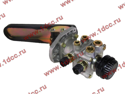 Кран главный тормозной в сборе с педалью и датчиками F FAW (ФАВ) 3514105-362 для самосвала фото 1 Великий Новгород