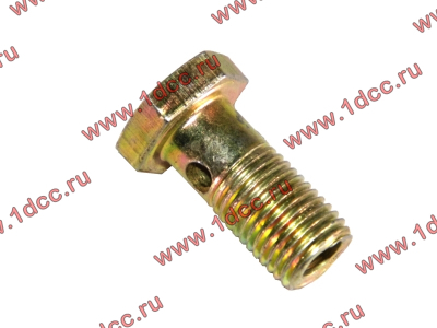 Болт пустотелый М12х1,25 (штуцер топливный) H HOWO (ХОВО) 90003962607 фото 1 Великий Новгород